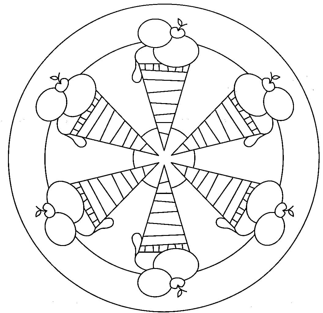 Mandalas Abstraits 105